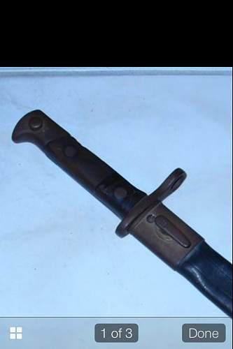 Pre ww1 bayonet