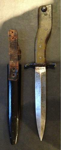 DEMAG trench knife/bajonet