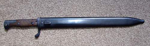 German Butcher bayonet