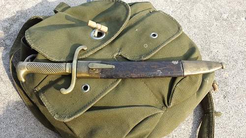 Cut-down m1864 Faschinenmesser