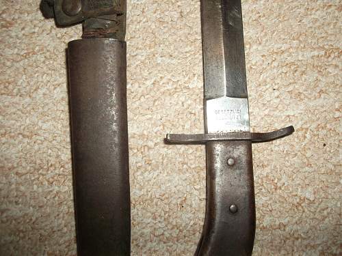 Crank Handle Bayonet - Original?