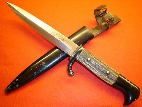 German WWI private-purchased trench-knife