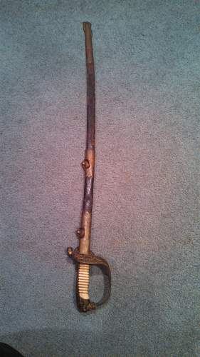 WW1 Kriegsmarine Sword , Identification help !