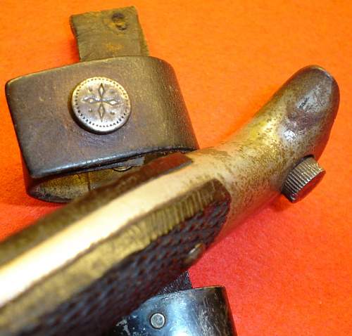 German WWI private purchased trench-knife