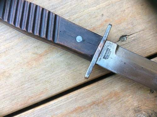 Gottlieb Hammersfahr trench knife