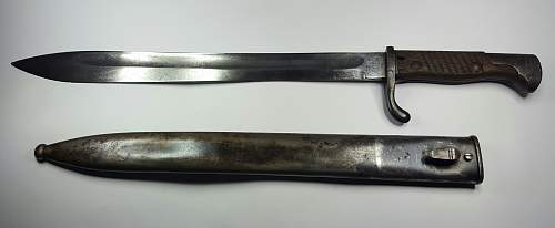 Latest Imperial collection addition - 1917 Weyersberg Solingen Seit 98/05  Bayonet/ scabbard
