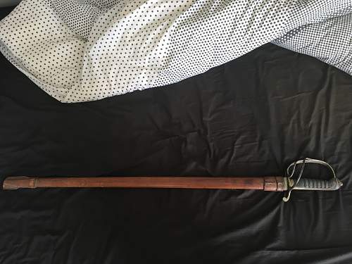 Pre WW1 Royal British Artillery officers sword