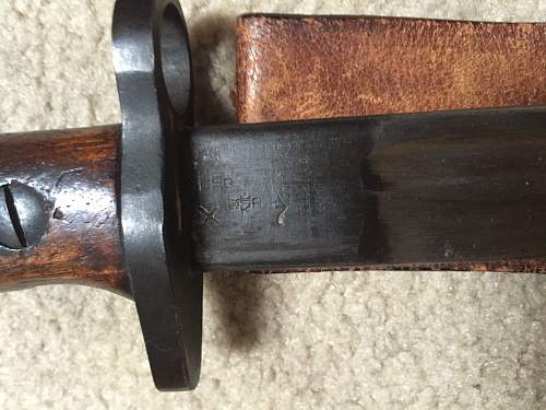 1907 pattern bayonet, potential purchase