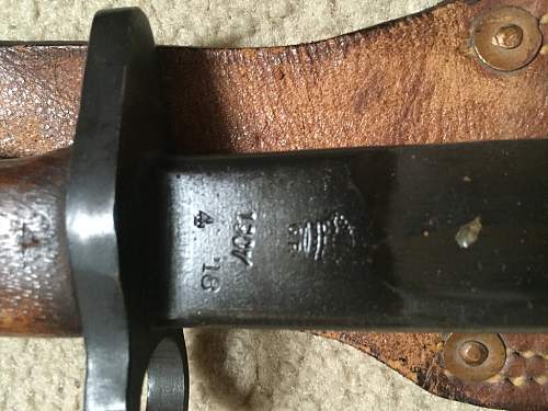 1907 pattern bayonet, potential purchase