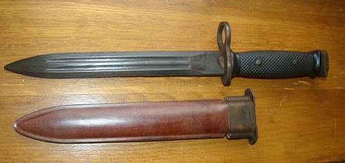 Experimental US Army bayonet made by Union Fork &amp; Hoe 1942?