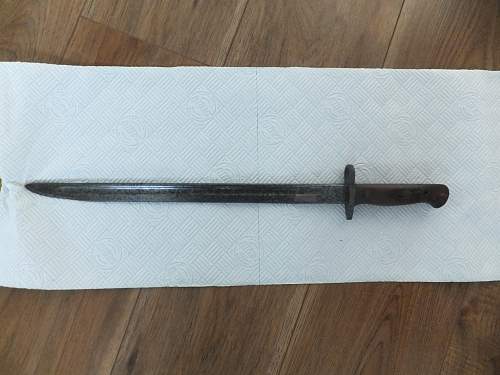 british bayonet -wilkinson 1907 + German W.K &amp; C bayonet -ww1 ?