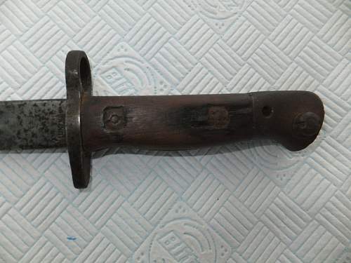 british bayonet -wilkinson 1907 + German W.K &amp; C bayonet -ww1 ?