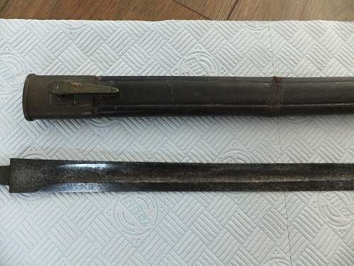 british bayonet -wilkinson 1907 + German W.K &amp; C bayonet -ww1 ?