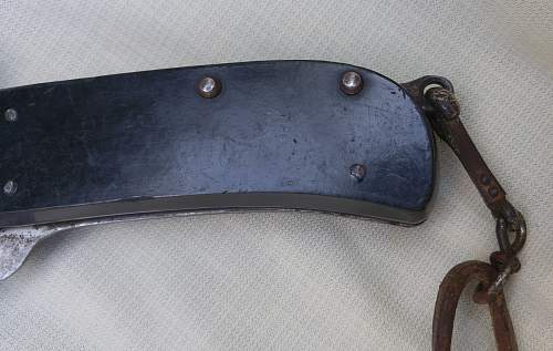 1945 British Survival Folding Machete