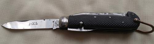 Beautiful I-XL Canadian naval clasp knife