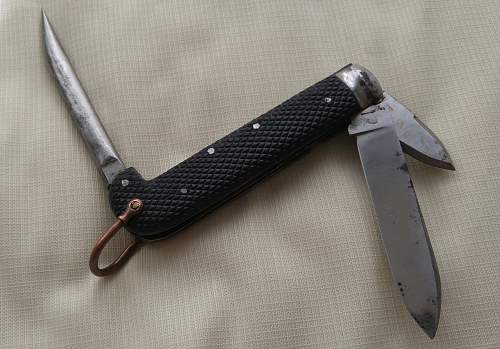 Beautiful I-XL Canadian naval clasp knife