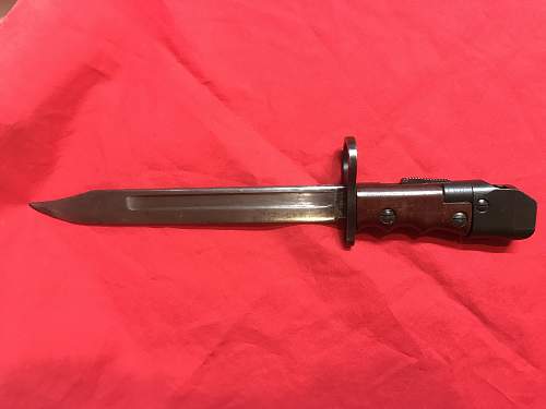 British No7 Mk1 Bayonet