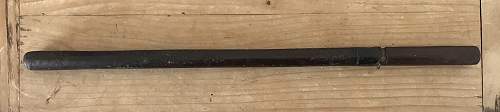 Swagger stick with concealed blade