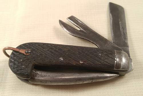 1945 Indian infantry clasp knife