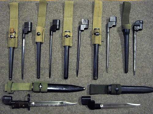 British WW2 Bayonet Collection