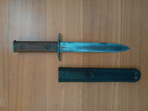 1917 Italian First tipe ARDITI Combat Knife