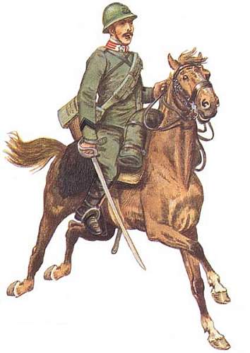 Italian Cavalry Troop  Saber  model 1888