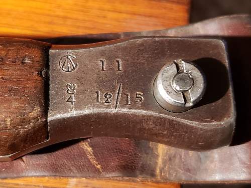 Canadian Ross rifle bayonet