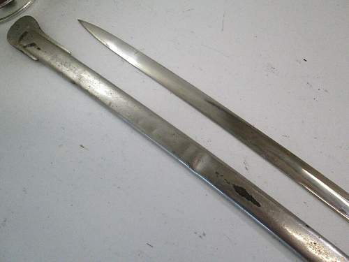 Ww1 prussian sword real or fake ?