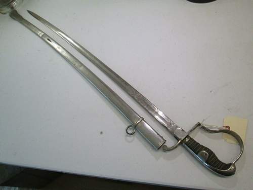 Ww1 prussian sword real or fake ?