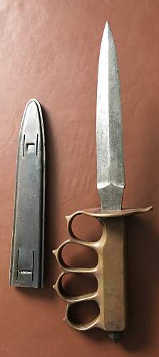 USA WW1 fighting knife or is it?