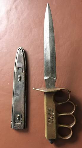 USA WW1 fighting knife or is it?