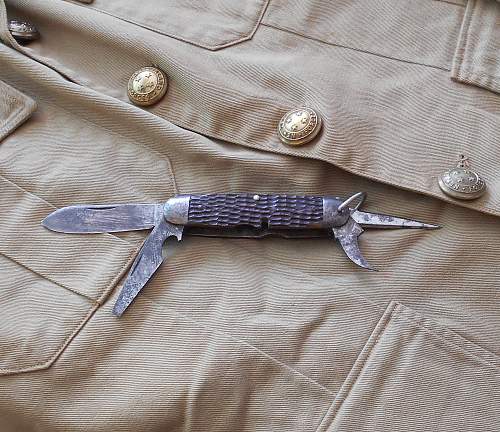 Case pocket knife WW2 era