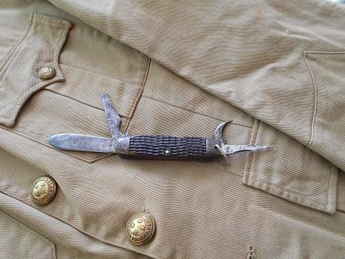 Case pocket knife WW2 era