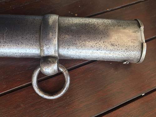 Napoleonic cavalry saber year XI  model 1802