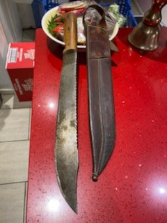 Help needed with ID of Saw back Machete