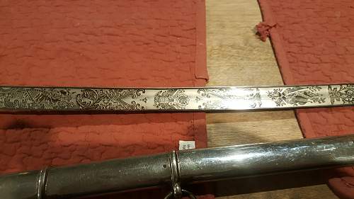 Pettibone Bros 1902 sword looking for rough year of manufacture