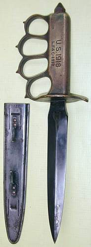1918 knuckle knife