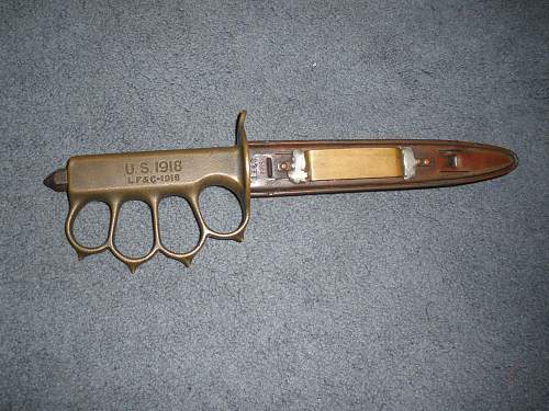 1918 knuckle knife