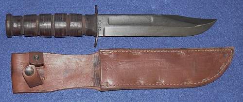 Genuine WW2-era USMC Kabar