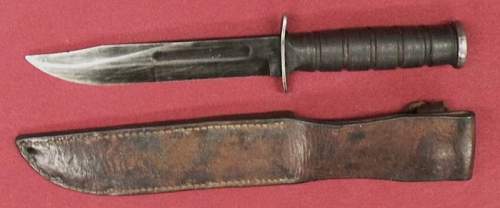 Genuine WW2-era USMC Kabar