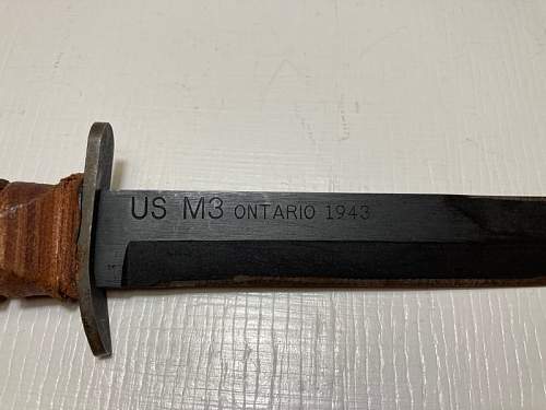 US M3 Fighting Knife opinions please