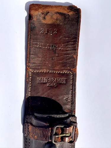 Lithgow Pattern 1907 bayonet, 1916 made.