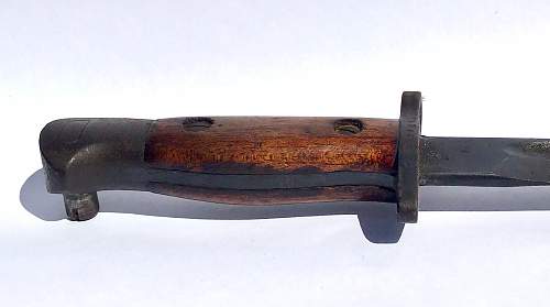 Lithgow Pattern 1907 bayonet, 1916 made.