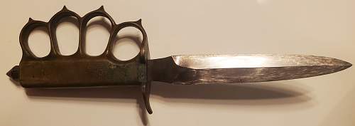L.F &amp; C  1918 Trench Knife Mark 1