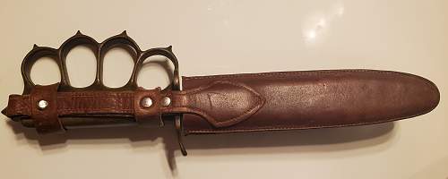 L.F &amp; C  1918 Trench Knife Mark 1