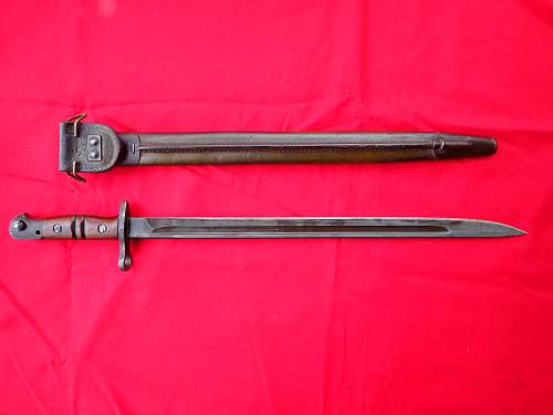 US M1917 Bayonet, Winchester 1 Pattern Scabbard