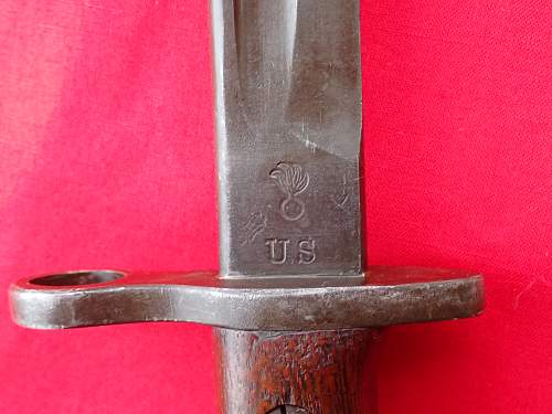 US M1917 Bayonet, Winchester 1 Pattern Scabbard