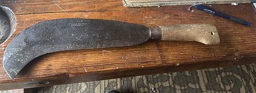 Lockwood Brothers 1918 bill hook