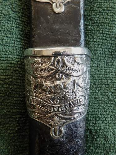 Argyll and Sutherland Highlanders officers highland dirk.