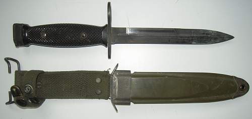 Bayonet M7 - Vietnam Era - 92nd Field Artillery Regiment